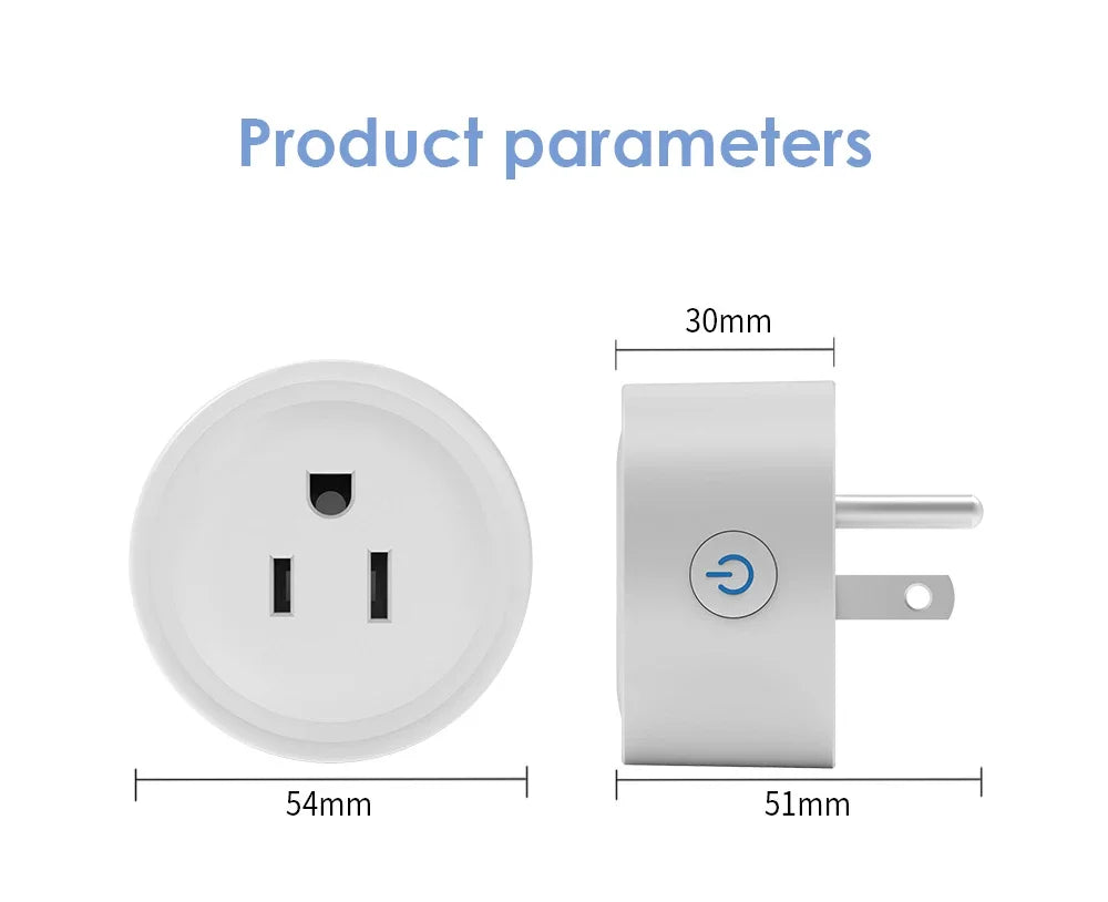 Tuya Smart WiFi Plug (US 10A)