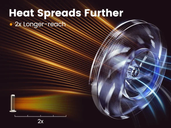 AIRMATE 25" Indoor Ceramic Space Heater