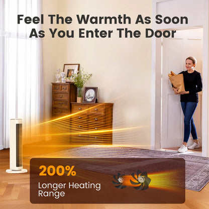 AIRMATE 25" Indoor Ceramic Space Heater