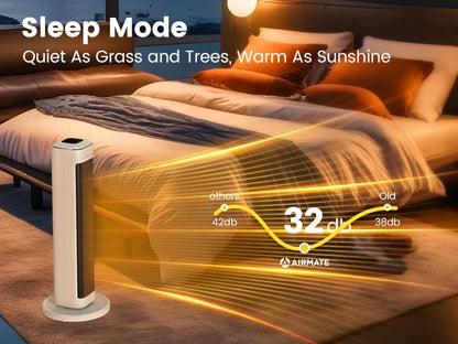 AIRMATE 25" Indoor Ceramic Space Heater