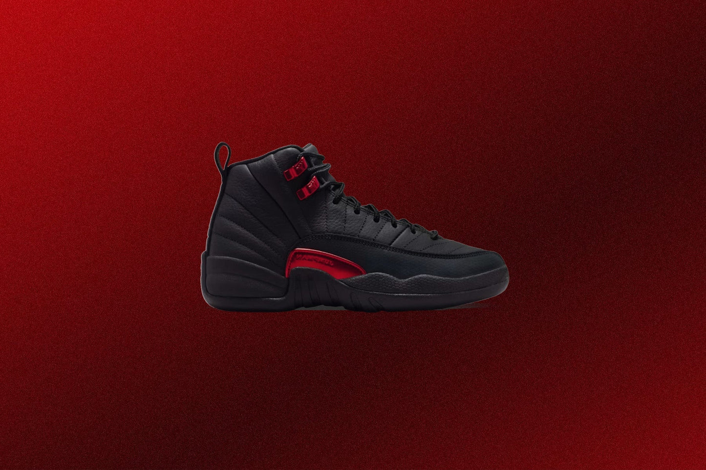 Air Jordan 12 Retro 'Bloodline' (GS) - Black/Varsity Red