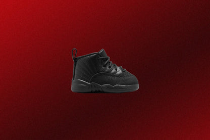 Air Jordan 12 Retro 'Bloodline' (TD) - Black/Varsity Red