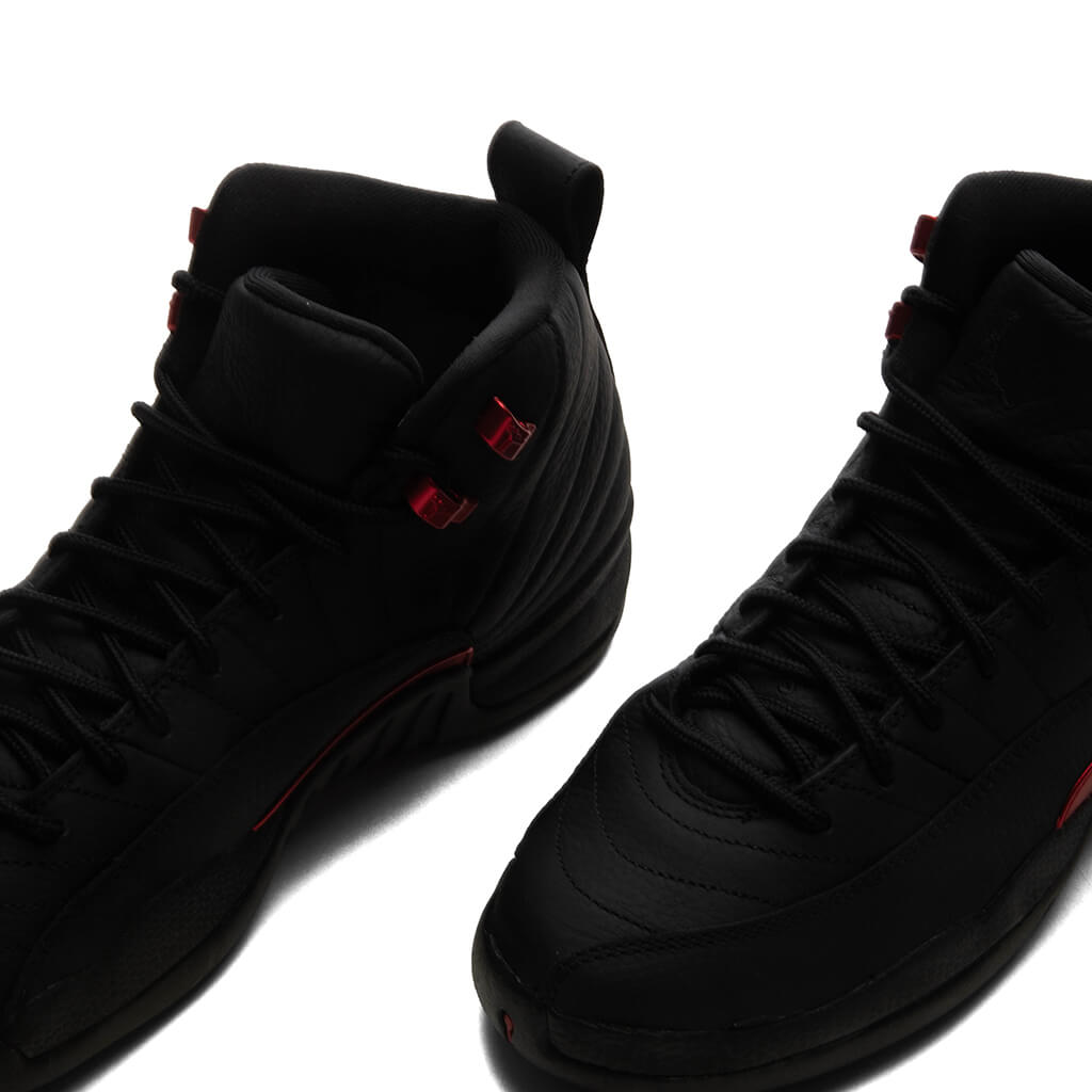 Air Jordan 12 Retro 'Bloodline' (GS) - Black/Varsity Red