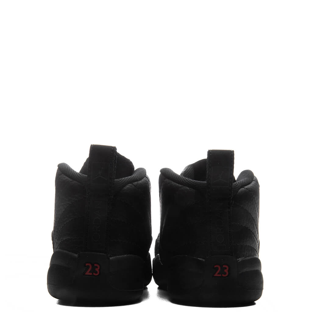 Air Jordan 12 Retro 'Bloodline' (TD) - Black/Varsity Red