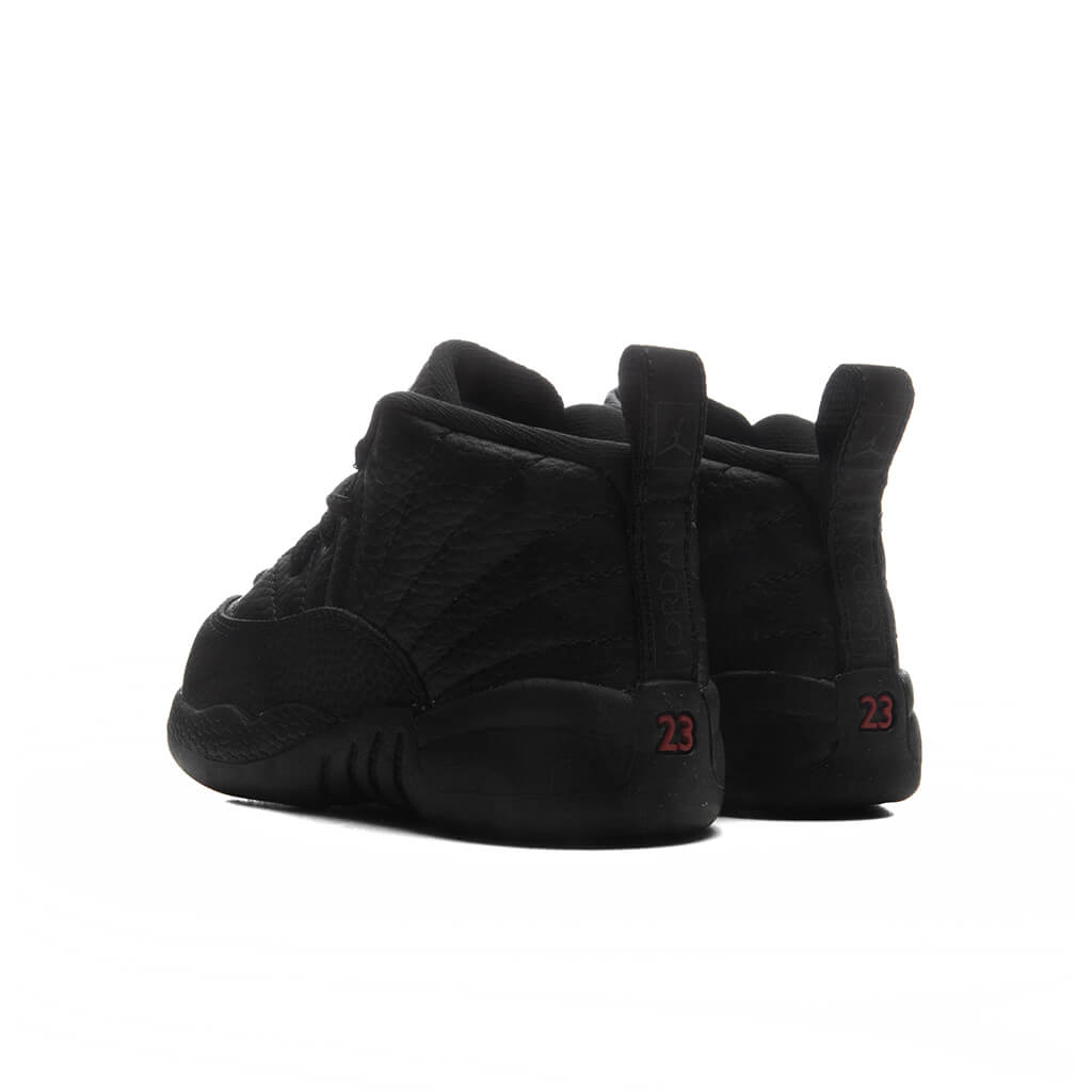 Air Jordan 12 Retro 'Bloodline' (TD) - Black/Varsity Red