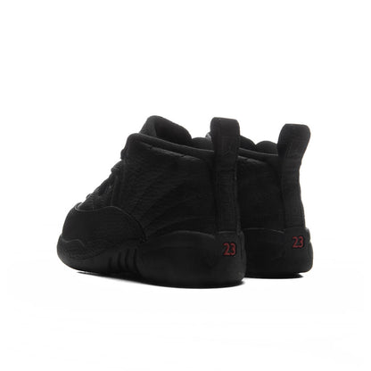 Air Jordan 12 Retro 'Bloodline' (TD) - Black/Varsity Red