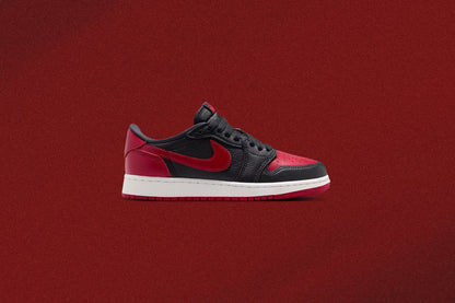 Air Jordan 1 Retro Low OG 'Banned' (GS) - Black/Varsity Red/Summit White