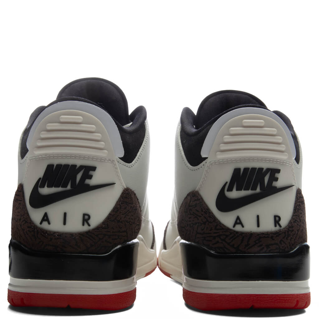 Air Jordan 3 Retro OG 'World's Best Dad' - Sail/Black/University Red/Pale Ivory
