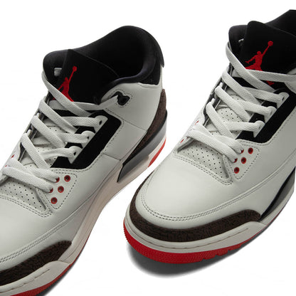 Air Jordan 3 Retro OG 'World's Best Dad' - Sail/Black/University Red/Pale Ivory