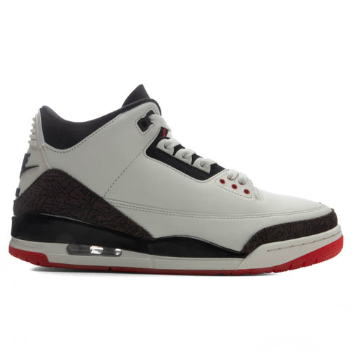 Air Jordan 3 Retro OG 'World's Best Dad' - Sail/Black/University Red/Pale Ivory