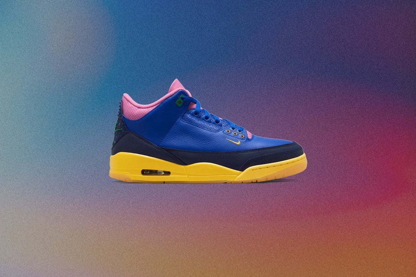 Air Jordan 3 Retro OG 'Brazil' - Racer Blue/Lucky Green/Blue Void