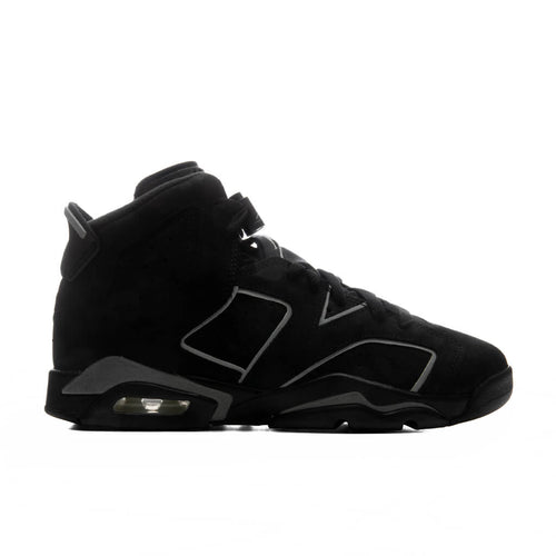 Air Jordan 6 Retro 'Cap and Gown' (GS) - Black/Reflect Silver/Black