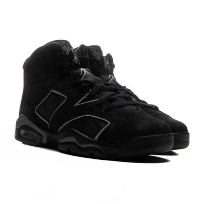 Air Jordan 6 Retro 'Cap and Gown' (GS) - Black/Reflect Silver/Black