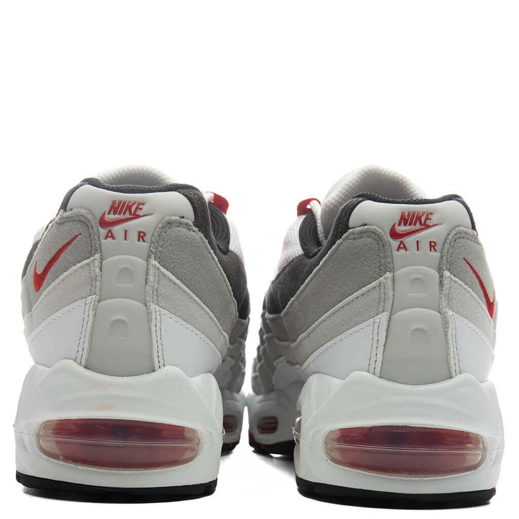 Air Max 95 Big Bubble Premium 'Comet Red' - White/Comet Red/Neutral Grey/Medium Grey