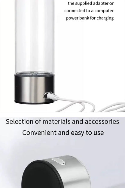 Hydrogen Water Generator Bottle (USB)