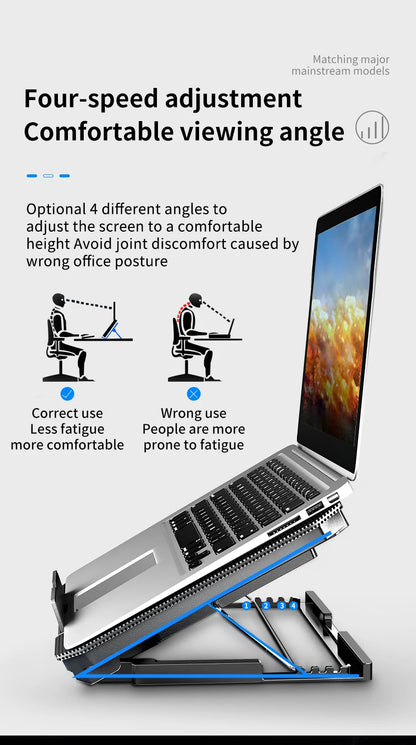 Q100 17-inch Gaming Laptop Cooling Pad (2600RPM)