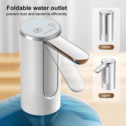 Rechargeable Water Bottle Dispenser Pump