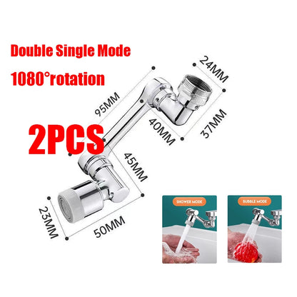 Rotatable Faucet Aerator Extender