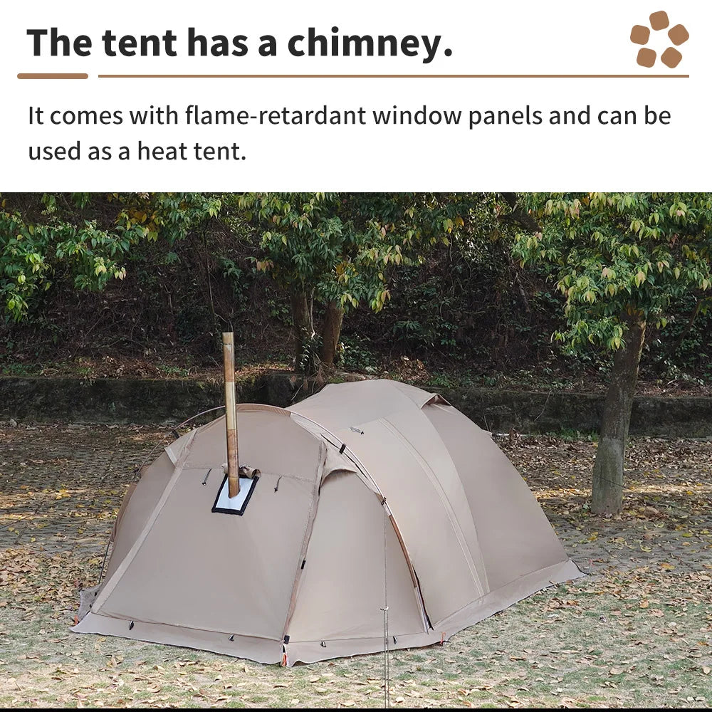 Fireproof Winter Hot Tent (2-Person)