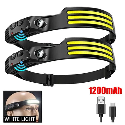 COB Rechargeable LED Headlamp