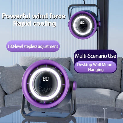 Desktop Bladeless Turbo Fan (1800mAh)