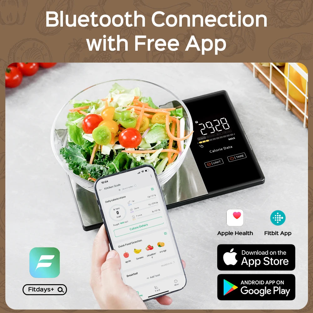 Smart Digital Kitchen Scale (5kg)