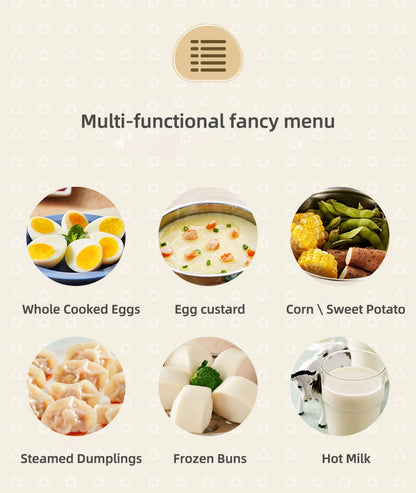 360W Automatic Egg Boiler/Steamer