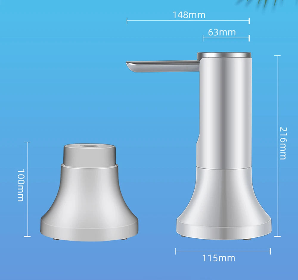 Rechargeable Water Bottle Dispenser Pump