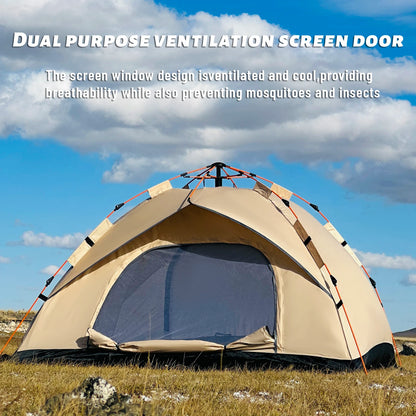 Automatic Pop-Up Camping Tent (4-Person)