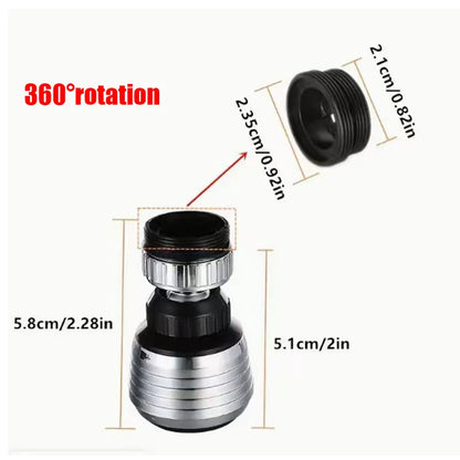 Rotatable Faucet Aerator Extender