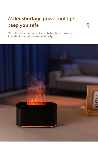 Flame Effect Essential Oil Diffuser