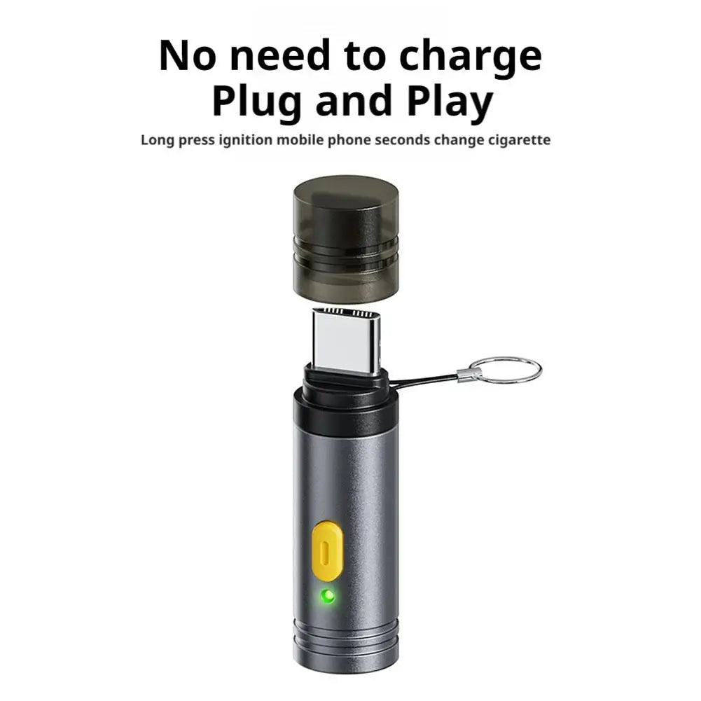 Type-C Electronic Flameless Lighter