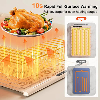 Electric Food Warmer Tray (Foldable)
