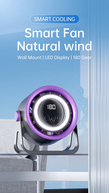 Desktop Bladeless Turbo Fan (1800mAh)