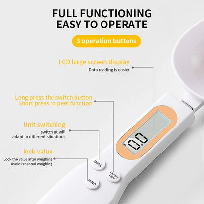 Digital Spoon Scale (0.1–500g)