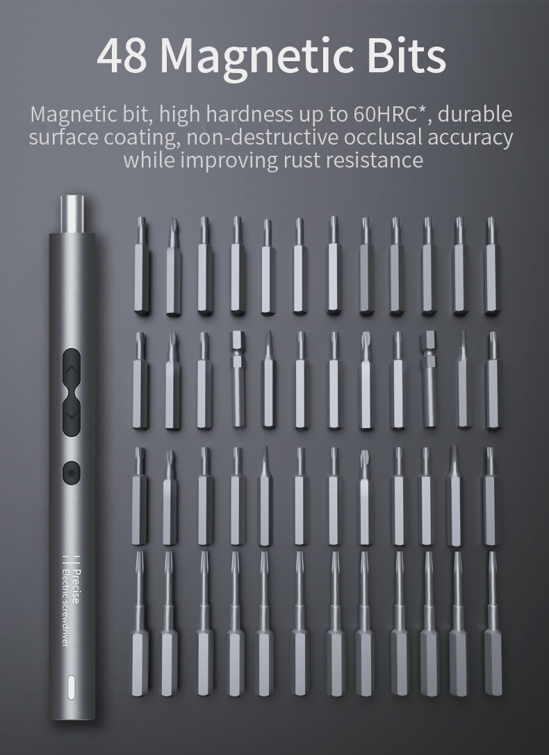 6-in-1 Electric Precision Screwdriver Set