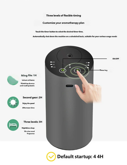 HOMEFISH Car Aroma Diffuser (Electric Nebulizer)