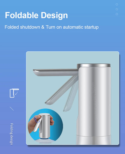 Rechargeable Water Bottle Dispenser Pump