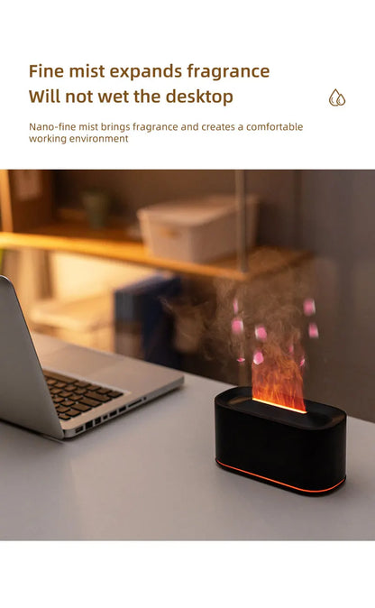 Flame Effect Essential Oil Diffuser