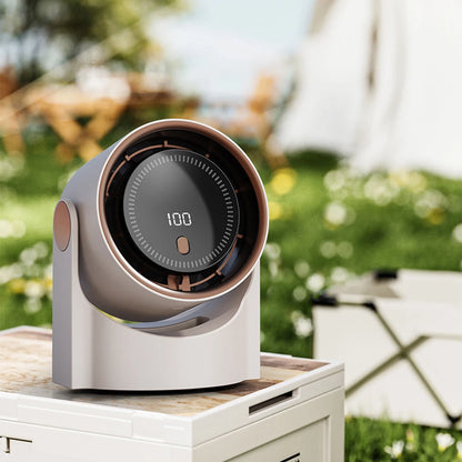 Bladeless Portable Desk Fan (100 Levels)