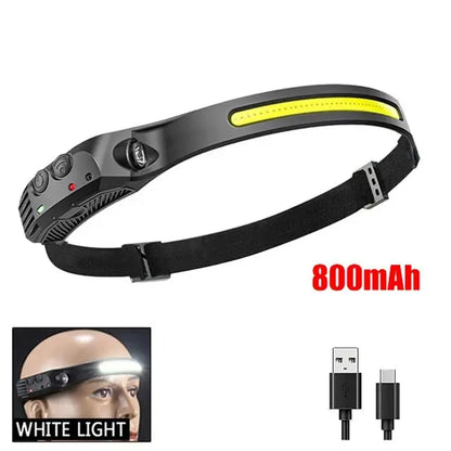 COB Rechargeable LED Headlamp