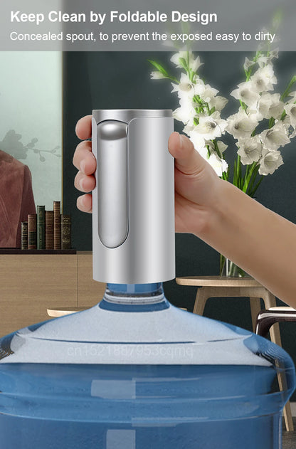 Rechargeable Water Bottle Dispenser Pump