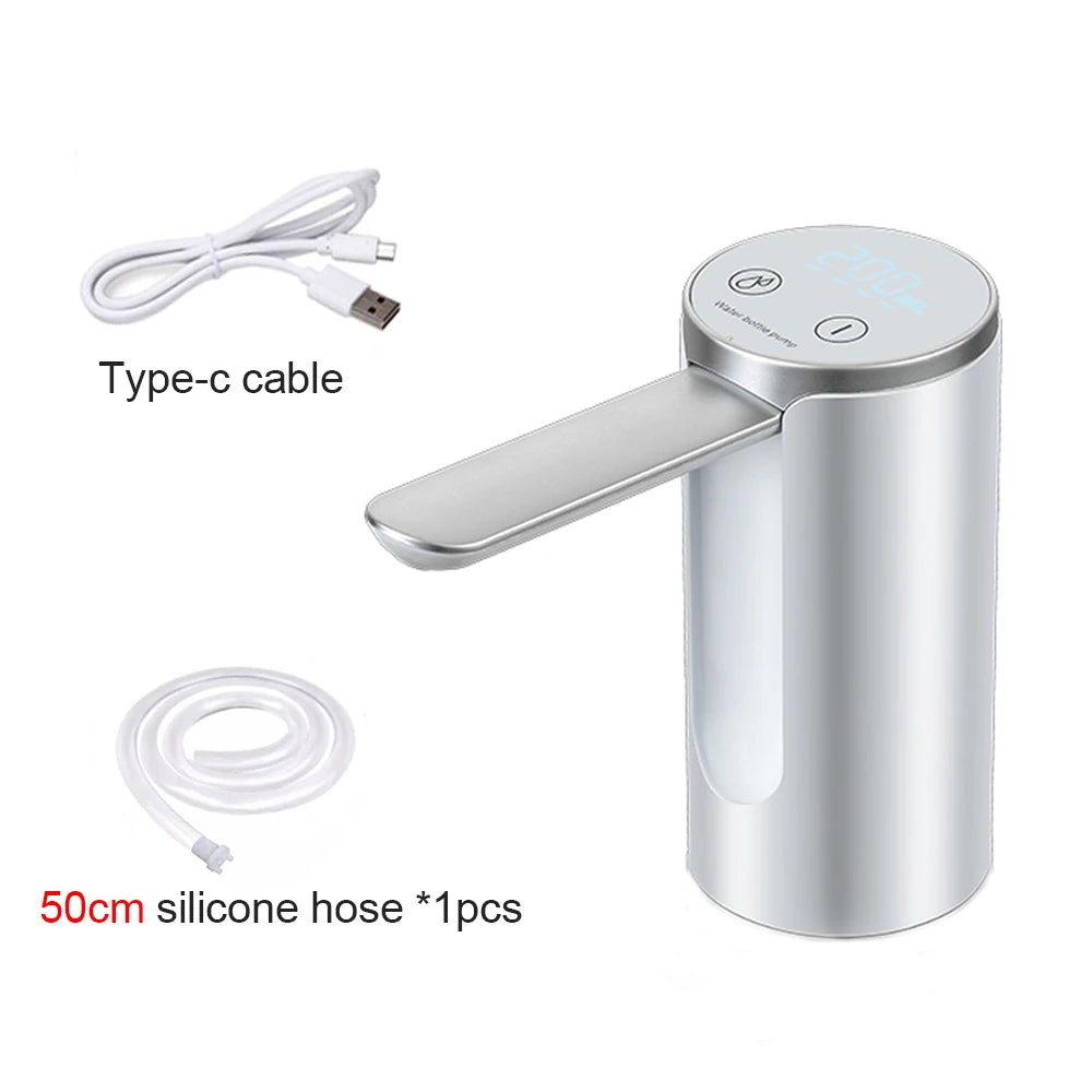 Rechargeable Water Bottle Dispenser Pump