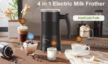 Automatic Electric Milk Frother (4-in-1)