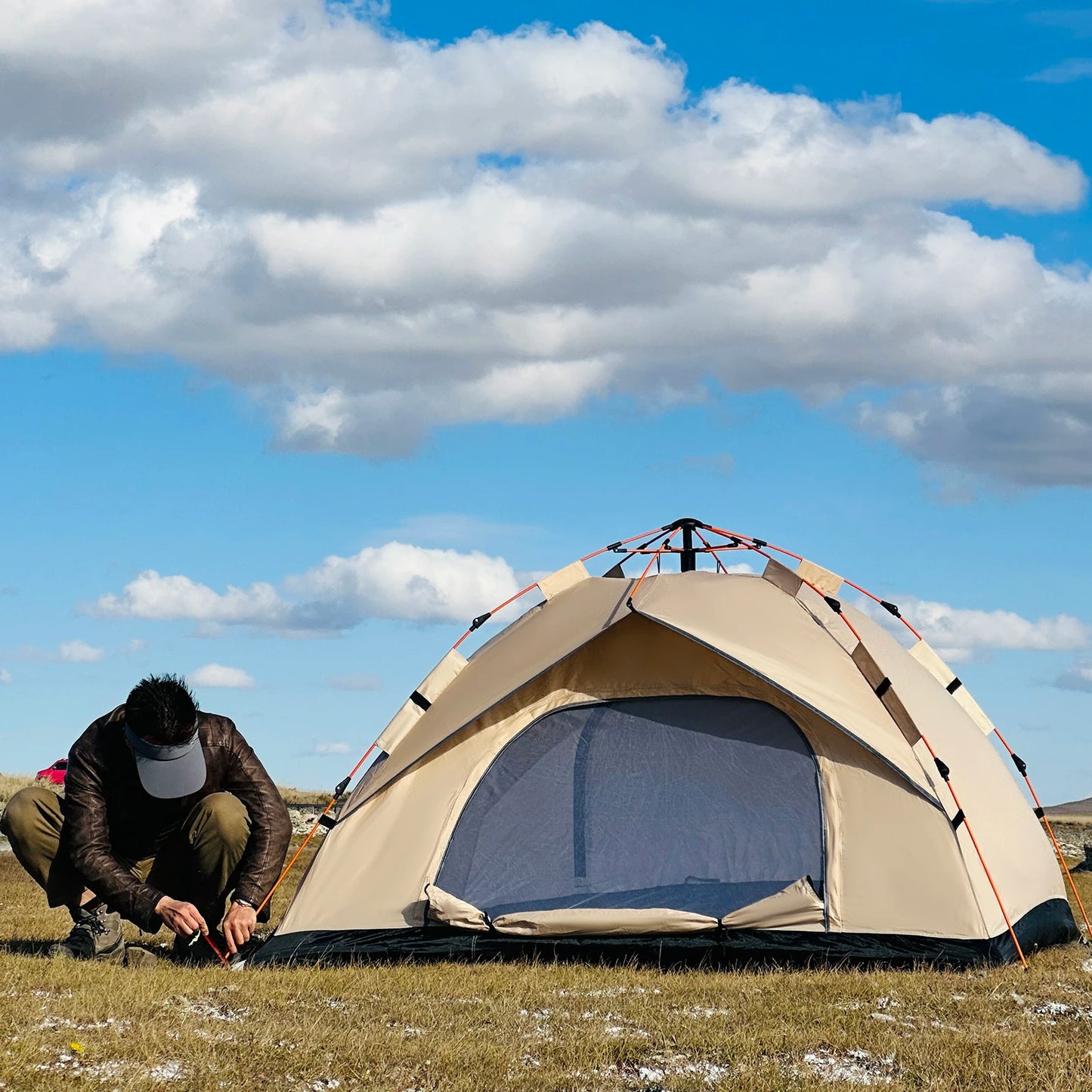 Automatic Pop-Up Camping Tent (4-Person)