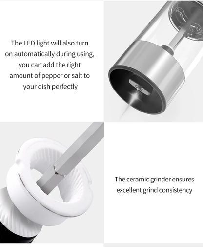 USB Electric Pepper & Salt Grinder