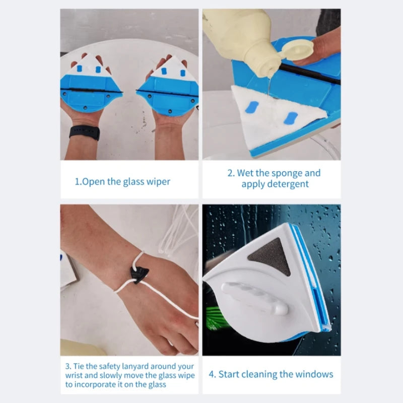 Magnetic Automatic Window Cleaner