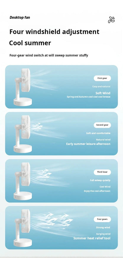 Xiaomi Youpin Portable Desktop Fan (4-Speed)