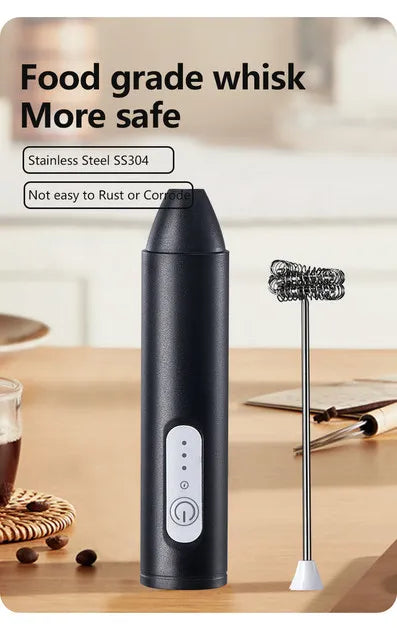 USB Rechargeable Coffee Frother