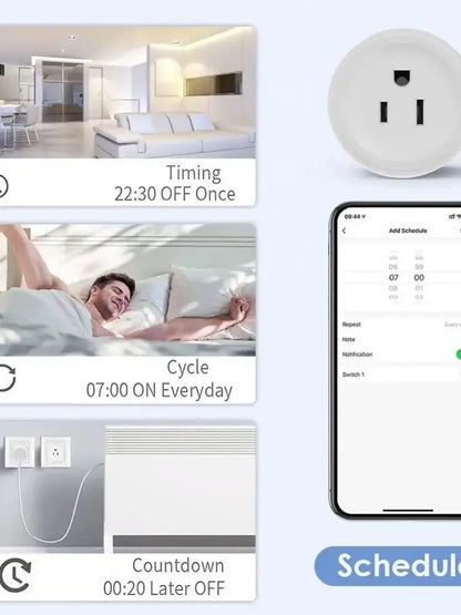 Tuya Smart WiFi Plug (US 10A)